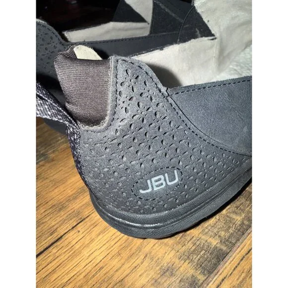 JBU by Jambu Lena Suede Casual Black Slip-On Shoes Size 9 - Picture 9 of 13